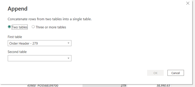 append vs new in Power BI step 2