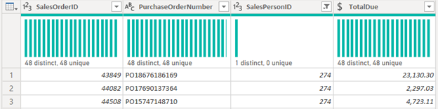 basic append in Power BI step 2