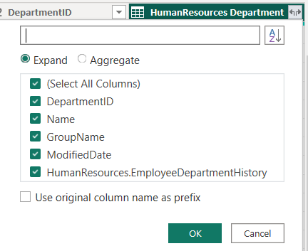 basic merge in Power BI step 7