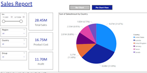 connect a bookmark to a button in PowerBI step 4