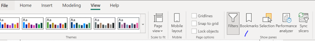 creating a bookmark in PowerBI step 3