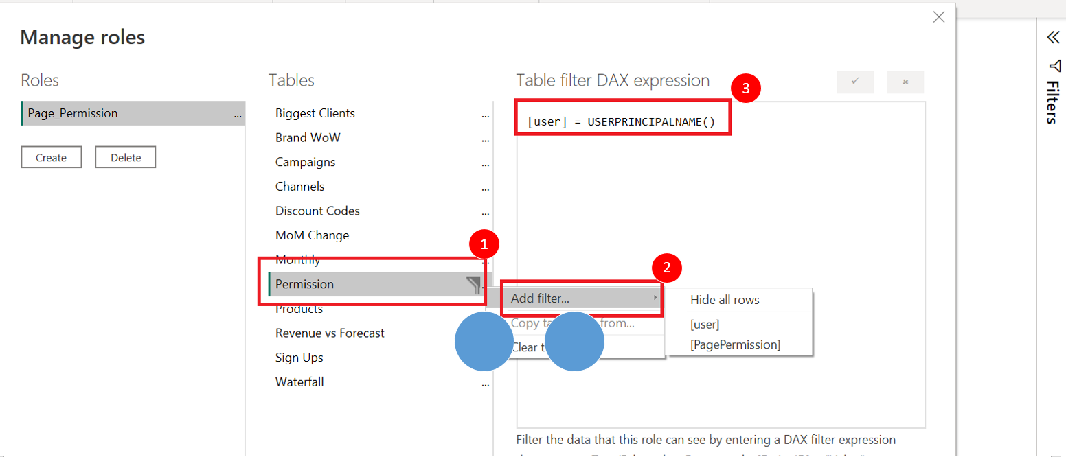 Manage Roles