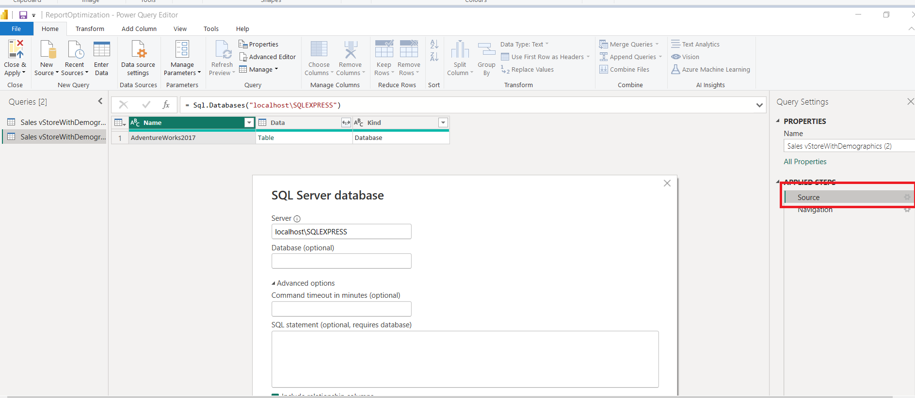 SQL Database