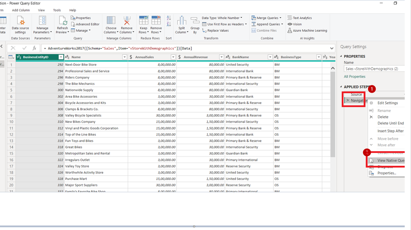 Query Folding