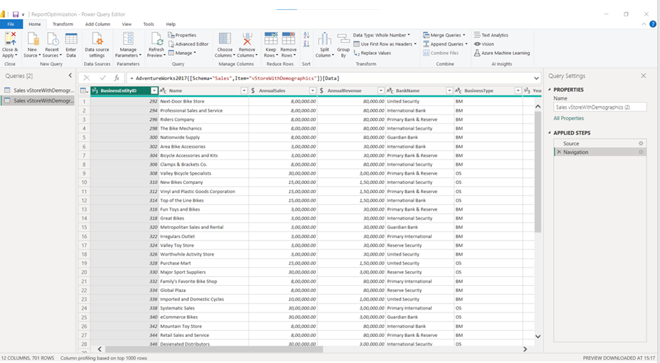 Power query