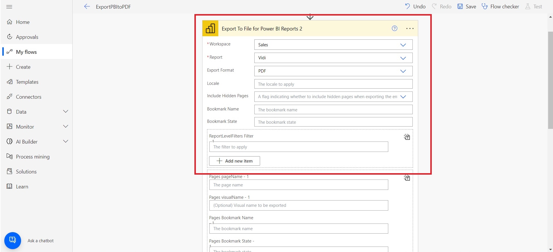 Power BI and Power Automate Integration