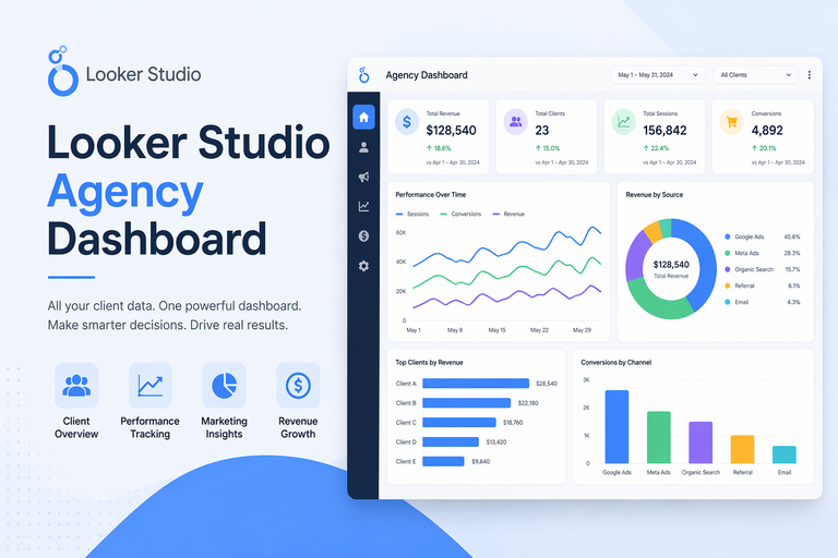 Looker studio agency dashboard