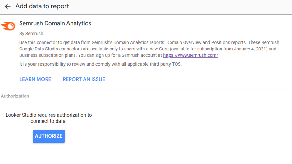 How to Create SEO Dashboard Reports Using SEMrush data