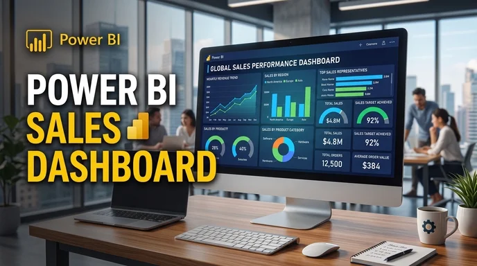 Power BI sales dashboard examples