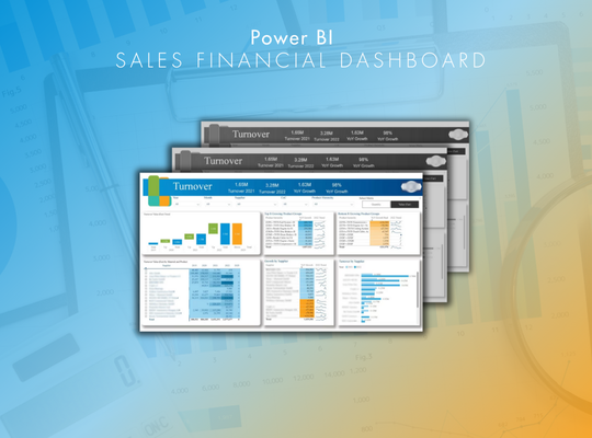 SalES financial dashboards