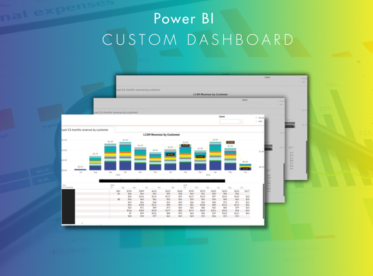 Custom Power BI Dashboard