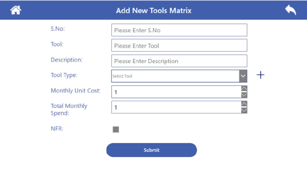 Power Apps New Tools Matrix