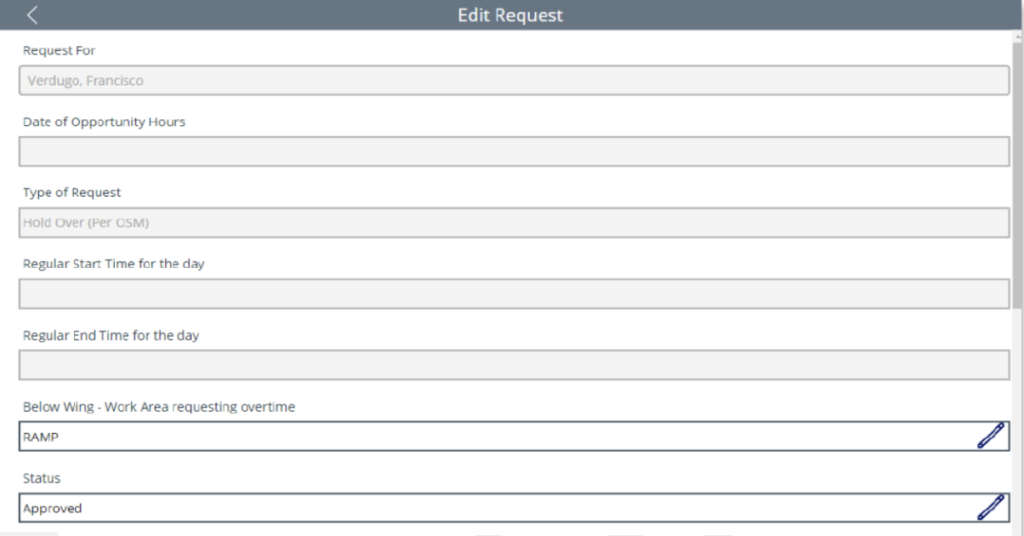 Power Apps Edit Screen