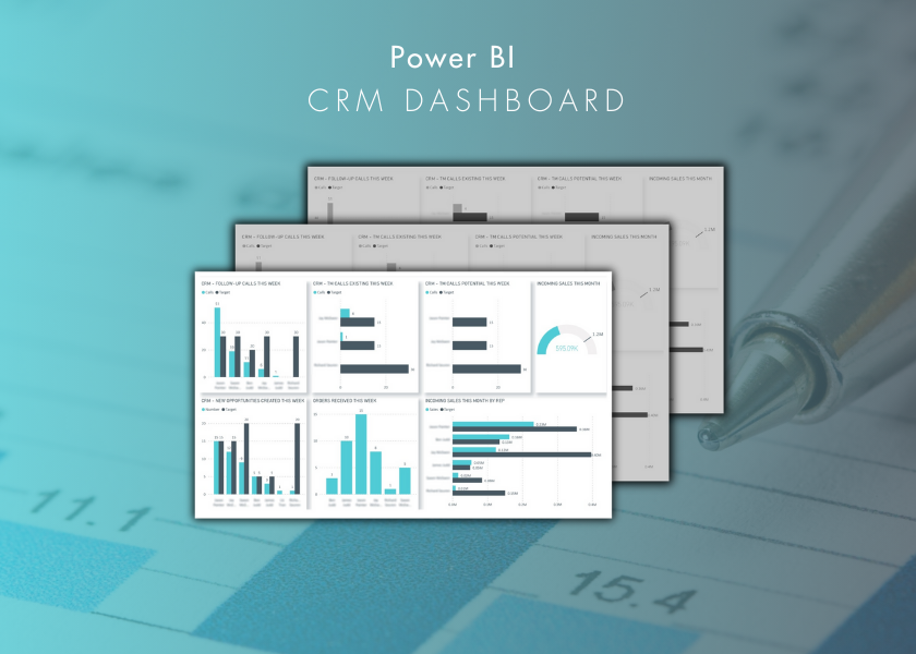 Power bi crm dashboard