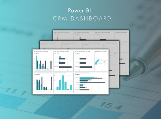 Power BI CRM Dashboards