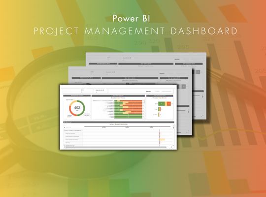 Power BI Project Management Dashboards