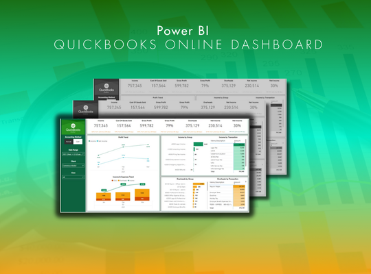 Business Intelligence Financial Dashboards