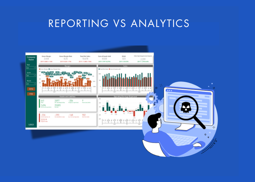 Reportingvsanalytics