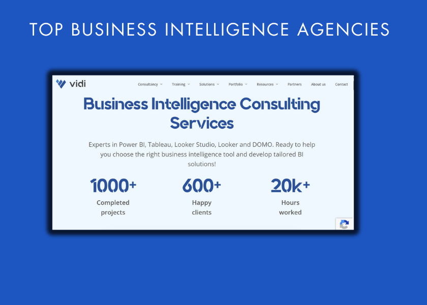 Business intelligence agency