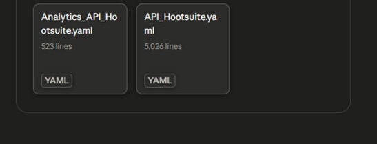 Hootsuite yaml file