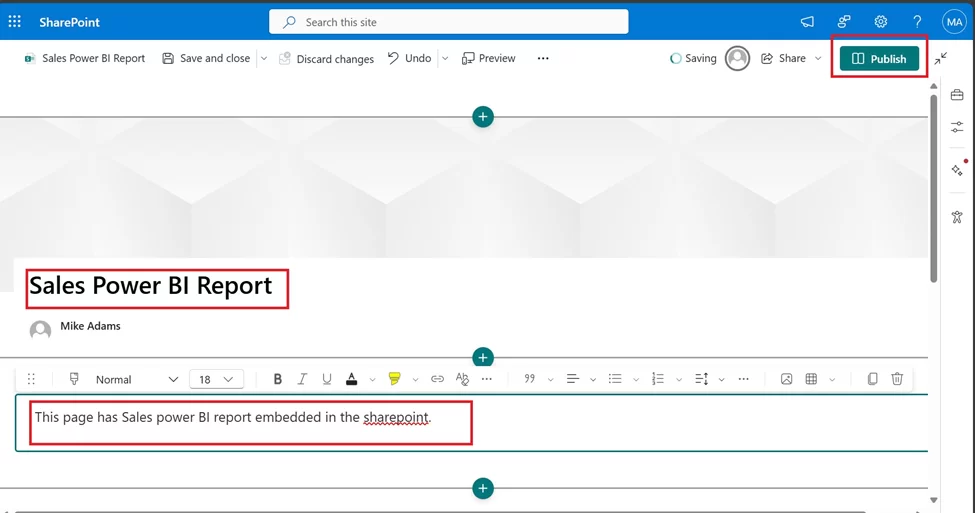 Sales Power BI Report