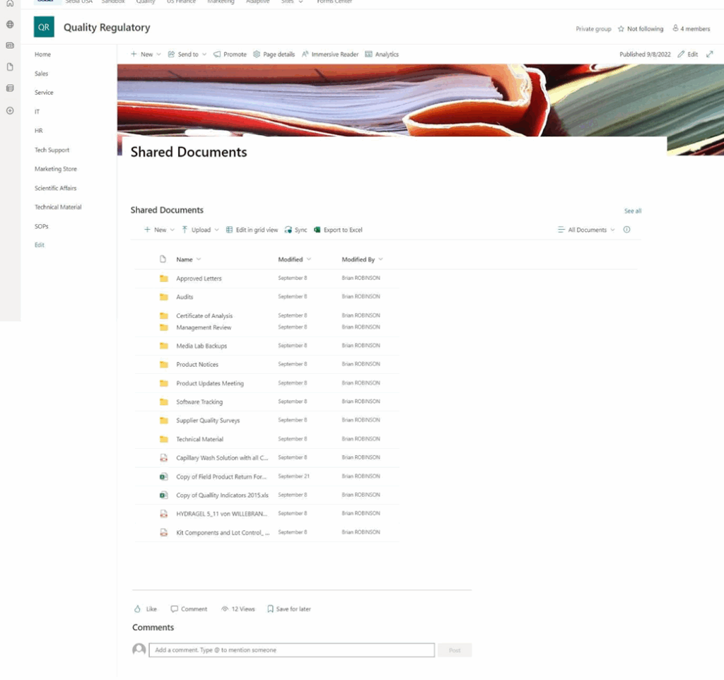 Sharepoint use case