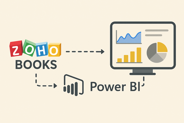 Integrar Power BI en Zoho Books