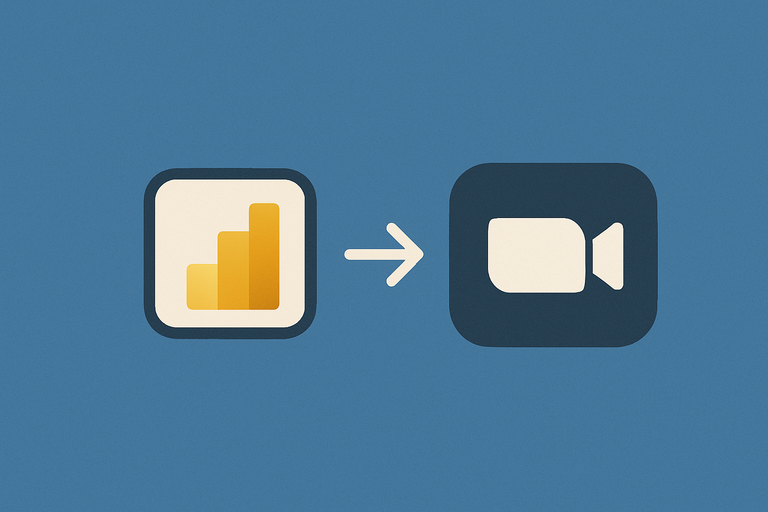 Power BI zoom connector 