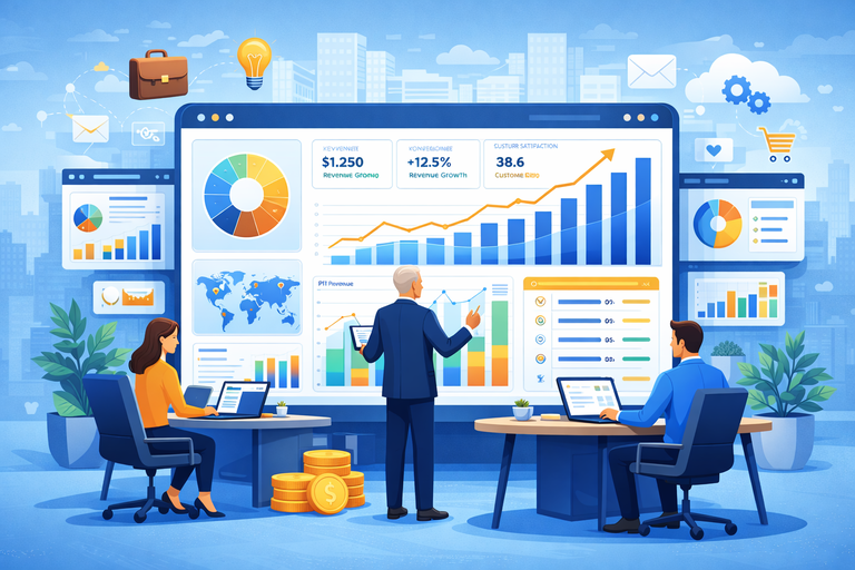 Power BI Executive Dashboard Examples