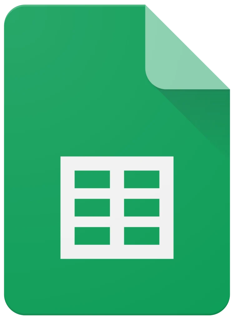 Google Sheets logo
