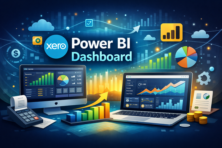 Xero Power bi dashboard