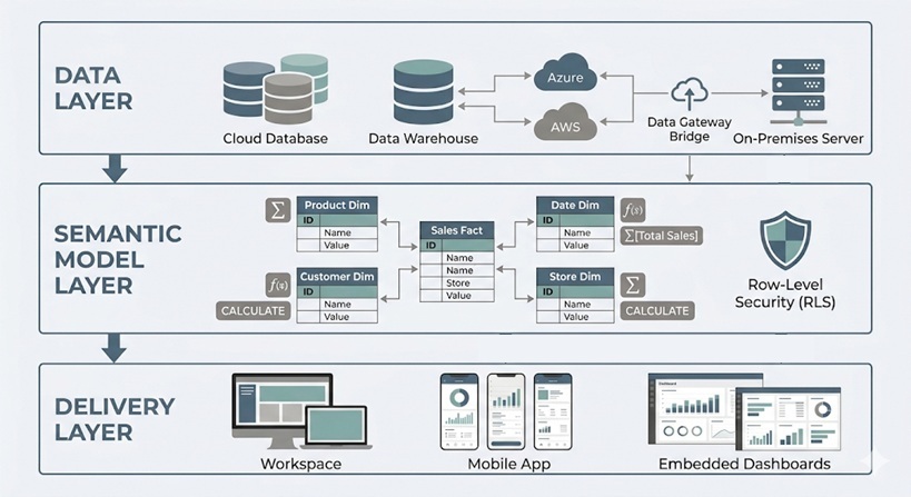 Power BI Data Architecture