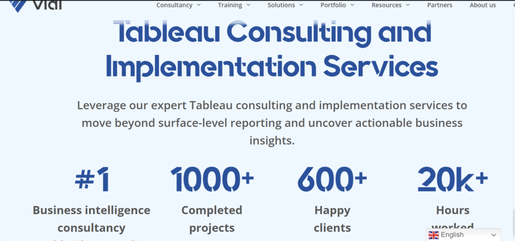 Vidi Corp - Top Tableau Consulting Companies