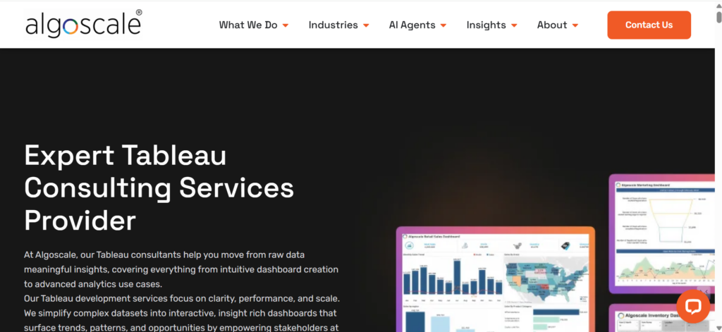 algoscale - Top Tableau Consulting Companies