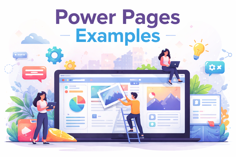 power page examples