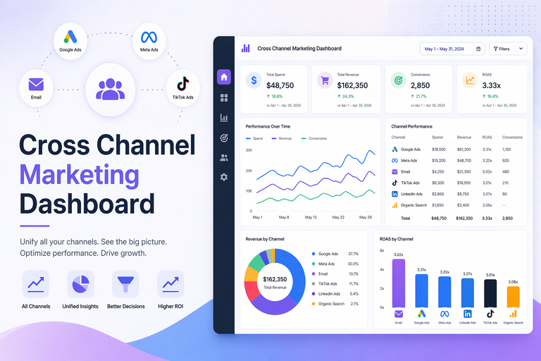 Cross Channel Marketing Dashboard