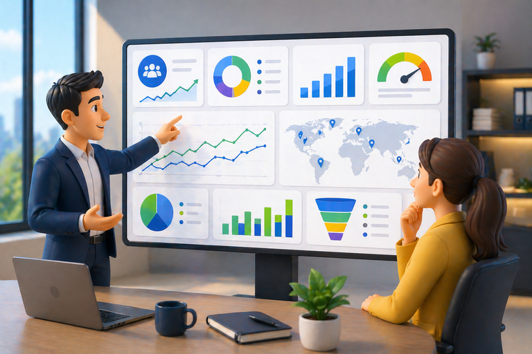 Management dashboard