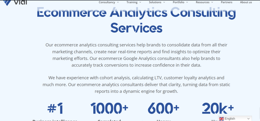 Vidi Corp - Ecommerce Analytics Companies