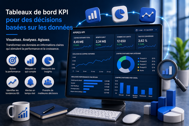 tableau de bord kpi