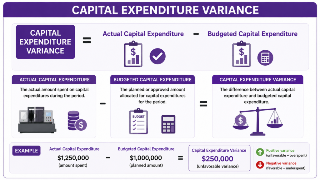 Capital Expenditure Variance