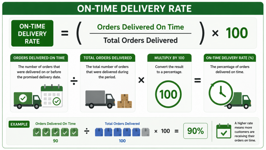 On-Time Delivery Rate