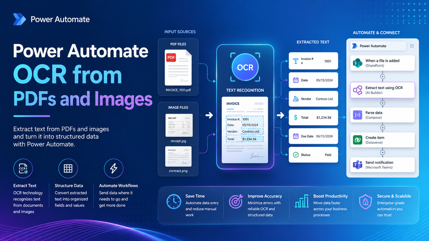 powerautomate OCR